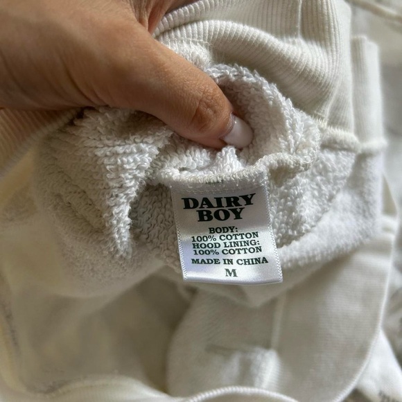 Dairy Boy Woodland Camo Hoodie - Picture 8 of 8